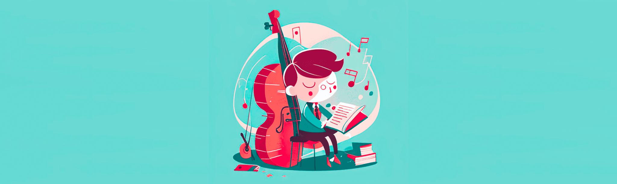 Kind mit Instrument